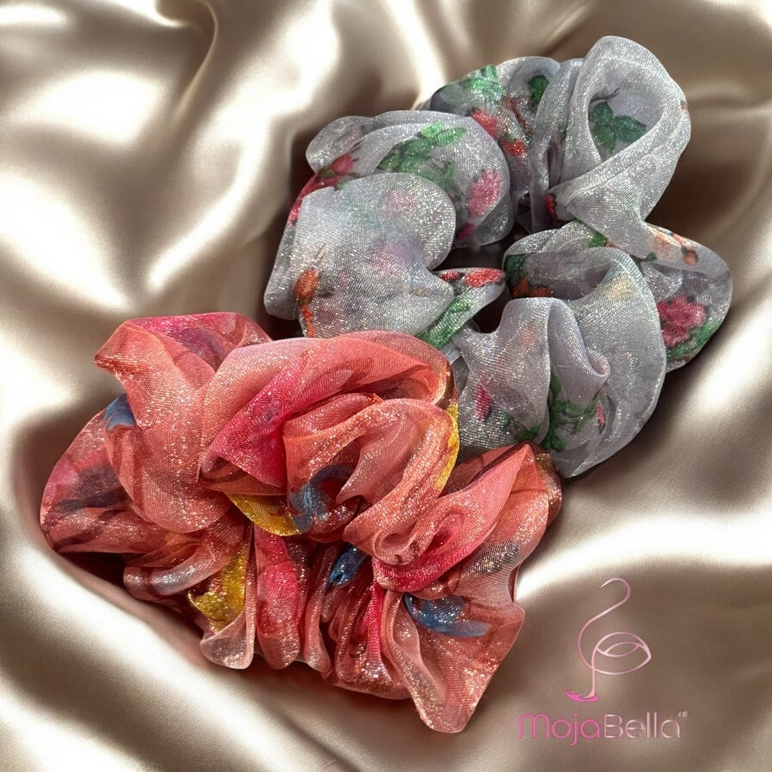 Organza scrunchies