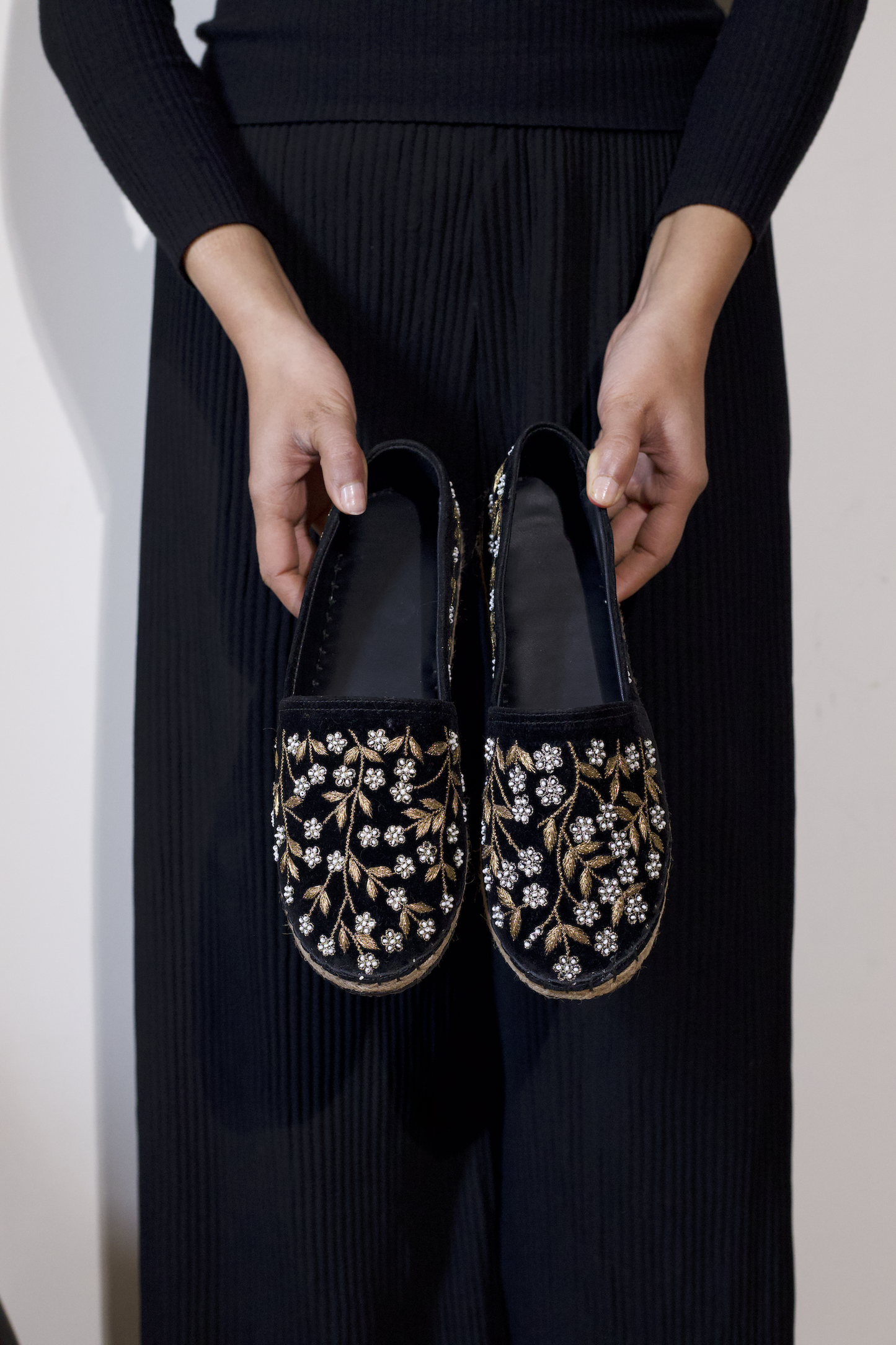 Black Beauty Canvas Shoes