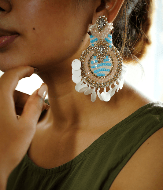 Blue Hues earring