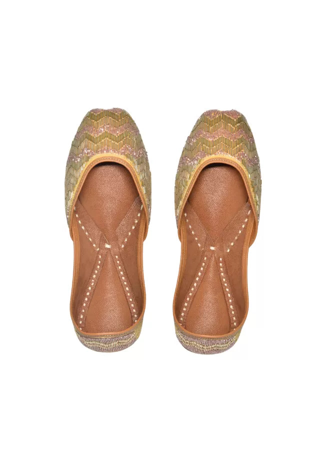 Pakistani wedding footwear 