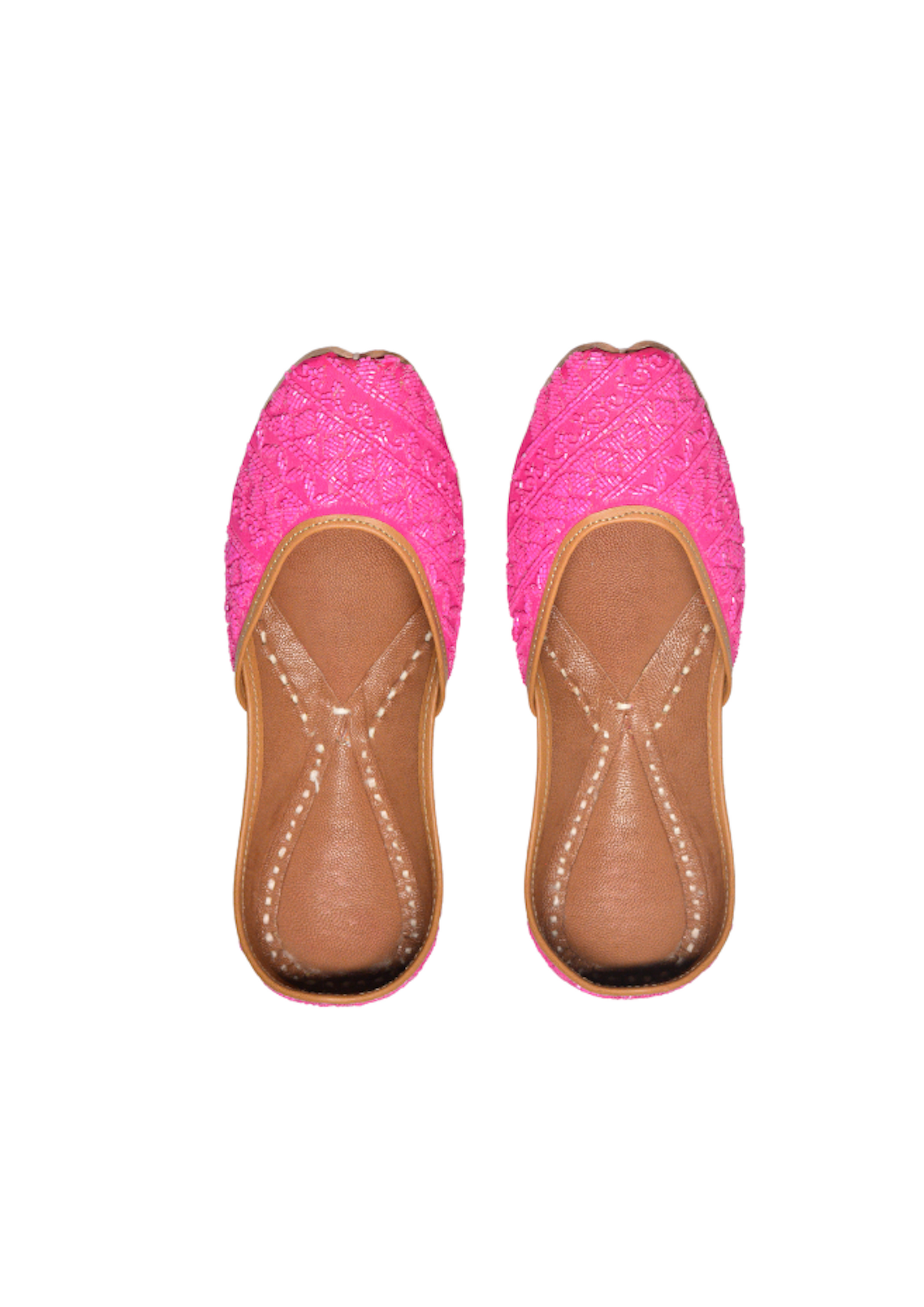 bright pink footwear 